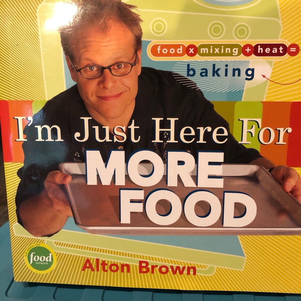 ALTON BROWN BAKING BOOK
